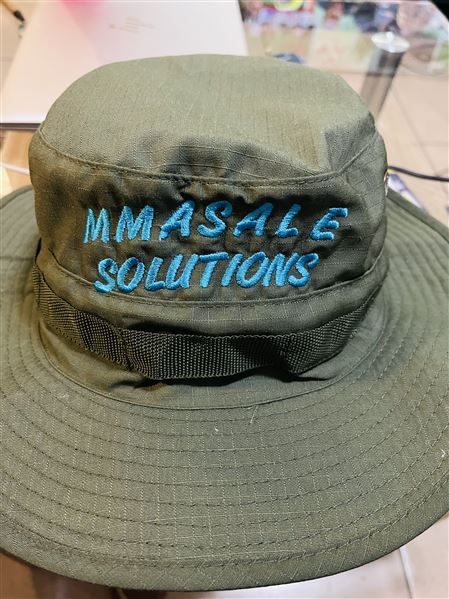 Cricket hats, caps and T shirts.