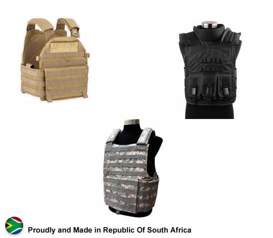 Military Armour security products in  (South Africa)