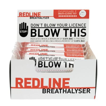 Redline Crystals - disposable breath tests